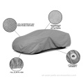 Universal Full Body Protect Silver Plastic Car Cover